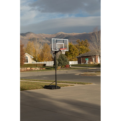 Lifetime Height Adjustable Portable Basketball Hoop (54" Polycarbonate
